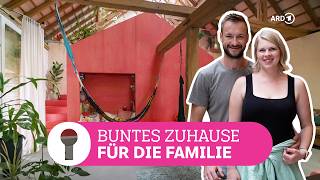 Spektakulärer Umbau junge Familie baut alte Scheune aus und macht sie bunt  ARD Room Tour [upl. by Zoi]