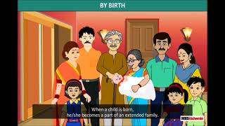 Changing Families  Family  EVS  Class 4 [upl. by Stinson]