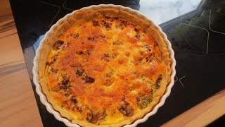 ChampignonSpeckQuiche [upl. by Aronle856]