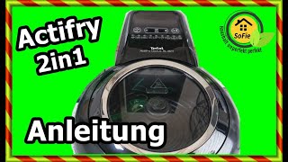 NEU Tefal Actifry 2in1 Anleitung Menü SoFie Haushalt Unperfekt Perfekt [upl. by Nanah583]