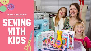 Tips For Teaching Children How To Sew Ages 211  Paige Handmade [upl. by Arella]