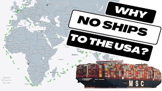 Why are No Ultra Large Container Vessels Sailing to the United States [upl. by Fawcette]