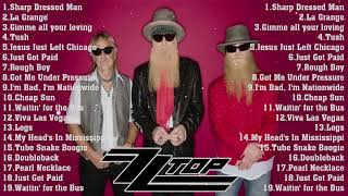 ZZ Top Greatest Hits Full Album 2024 [upl. by Aniv982]