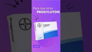 Progyluton para que sirve 💊 [upl. by Naillig]