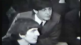 The Beatles Return To London From America Interview 1964 [upl. by Nylia]