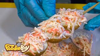 게맛살 메추리알 구이  Quail Egg BBQ with Crab Stick  Thai Street Food  방콕 딸랏롯빠이2 야시장 [upl. by Erlinna]