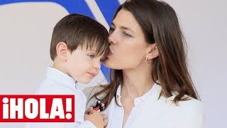 Los momentos más maternales de CARLOTA CASIRAGHI [upl. by Pavlov]