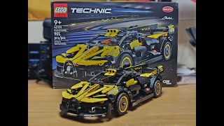 Lego Technic Bugatti Bolide Speed Build [upl. by Olmstead495]