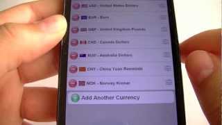 XE currency para Android calculo de cambio de moneda [upl. by Neitsabes]