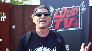 Interview with Whitfield Crane from from UGLY KID JOE at Hellfest 2022 for Rad Wings Of Destiny [upl. by Yoo]