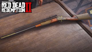 RED DEAD REDEMPTION 2  ROLLING BLOCK RIFLE Weapons Customization amp Showcase [upl. by Elise214]