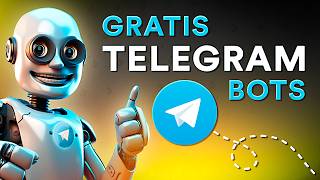 ✅ Descubre estos BOTS Gratis para Telegram [upl. by Lehcim]