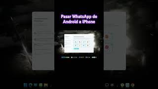 Cómo pasar WhatsApp de Android a iPhone 2024 pasarwhatsapp whatsapp iphone [upl. by Spancake97]