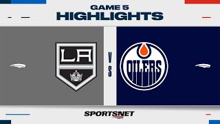 NHL Game 5 Highlights  Kings vs Oilers  May 1 2024 [upl. by Donnie]