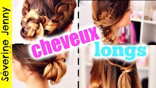 Coiffures cheveux longs  idées originales [upl. by Skye]