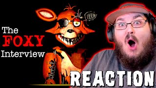 FNAFSFM An Interview with Foxy Fan Animation By jgems FNAF REACTION [upl. by Erna]