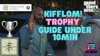 GTA V  How to get KIFFLOM Trophy  Achievement Guide Easy Way KIFFLOMtrophy Guide 2021 [upl. by Noirrad]