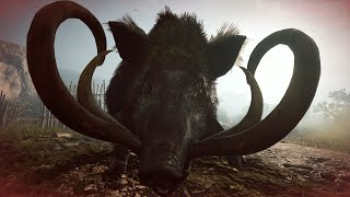 Erymanthian Boar Nightmare difficulty no damage no abilities no bow melee only AC Odyssey [upl. by Ahsikan]