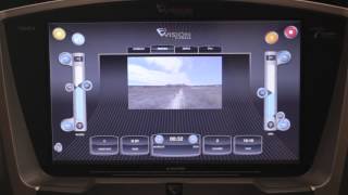 Using the Virtual Active Program on the Vision Fitness Touch Console [upl. by Einahpats]