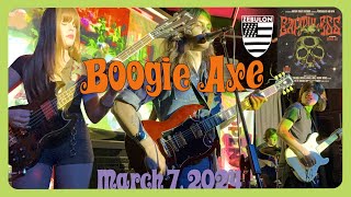 Boogie Axe  Zebulon Los Angeles CA March 7 2024 Full Set [upl. by Harikahs410]