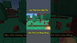 Thế Giới Minecraft Nhiễm Phóng Xạ Bất Ổn  Tập 9 🤣 shorts [upl. by Suirada]