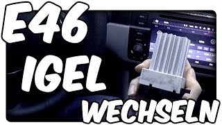 E46 Igel Gebläseendstufe wechseln Heizung  Lüftung funktioniert nicht Tutorial Deutsch [upl. by Edith]