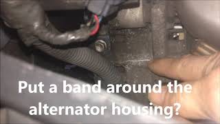 AYGO Alternator Cracked Keep Driving Toyota C1 107 [upl. by Attekram320]