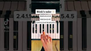 Binks sake  Piano version 🎹 [upl. by Ramburt]