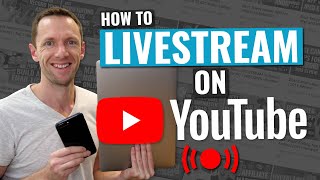 How to LIVESTREAM on YouTube  Complete Beginner Guide [upl. by Itsur742]