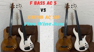 FBass AC5 VS Carvin AC50 F [upl. by Eidac]