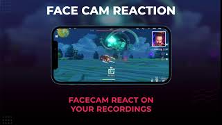 Best Screen Recorder App for iPhone  Record Anything on iOS Device using Facecam  Record Game [upl. by Astraea]