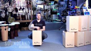 DelRey CAJ100 Cajon  SOUNDLAND GMBH STUTTGART [upl. by Jacquetta]