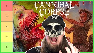 CANNIBAL CORPSE Albums RANKED Best To WORST [upl. by Dianemarie]