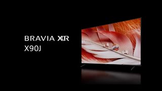 Sony BRAVIA XR X90J Smart TV Google TV [upl. by Dnomzed]