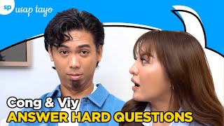 Cong TV and Viy Cortez Answer Hard Questions [upl. by Nilde]