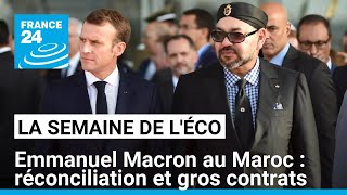 Visite dÉtat dEmmanuel Macron au Maroc  réconciliation et gros contrats • FRANCE 24 [upl. by Raknahs]