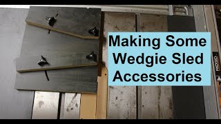 Making Some Wedgie Sled Accessories [upl. by Leivad]