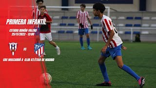 1º INFANTIL  CDC MOSCARDÓ A VS ATLETICO DE MADRID [upl. by Ddat6]