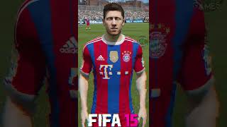 Robert Lewandowski FIFA evolution 1024 shorts eafc24 fc24 fifa lewandowski barcelona [upl. by Nylde]