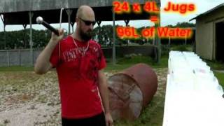 The Hanwei Scottish Lowlander Part 3 24 jug annihilation [upl. by Milka560]