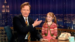 Conans Daughter  Late Night with Conan O’Brien [upl. by Meadows345]