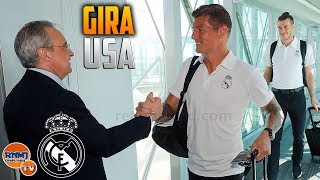 Así fue el viaje del Real Madrid a Miami para la gira USA 29072018 [upl. by Spears]