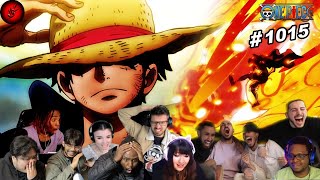 LUFFY USES RED ROC｜One Piece Episode 1015 Best Reaction Mashup [upl. by Galatea421]