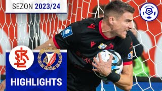 ŁKS  WIDZEW  SKRÓT  Ekstraklasa 202324  21 kolejka [upl. by Acisseg]