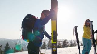 Gotowy zestaw skiturowy MAJESTYskis Supertour  narty z wiązaniami  foki [upl. by Berk]