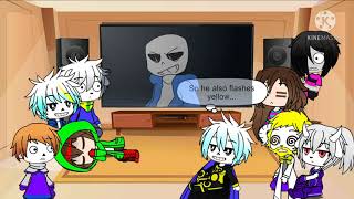 Storyshift reacts to Sans vs Jevil [upl. by Cheadle]