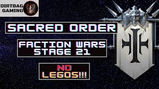 Sacred Order FW 21 NO LEGGOS  Easier than i thought  Raid Shadow Legends [upl. by Thalia]