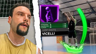 Eu dei um tempo no NBA 2Kpra upar a minha BUILD da VIDA REAL VLOG BASQUETE [upl. by Aivatahs94]