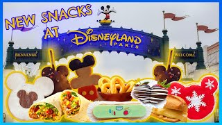 NEW SNACKS AT DISNEYLAND PARIS [upl. by Bearnard283]