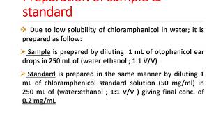 Assay of Chloramphenicol Practical 2 Pharmaceutical Analysis and Quality Control [upl. by Aihselef434]